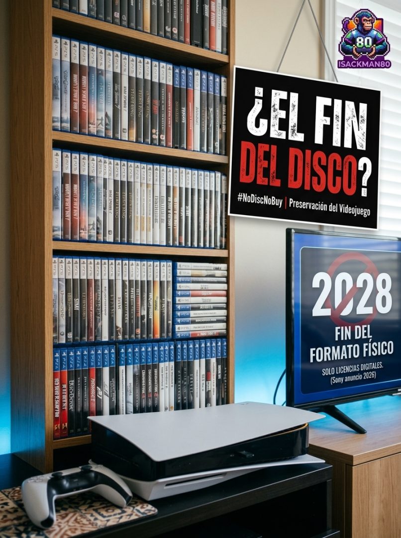 Adiós a los discos: El impacto de Sony en el mundo gamer